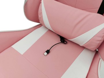 Kontrasto Розовое игровое кресло с функцией массажа Sport kg108, 5.90.20219 - Home Club