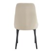 Kontrasto Мягкое кресло для столовой из велюра бежевого цвета Eva2 Kt201, 5.90.15017 - Home Club, зображення 6