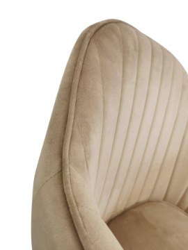 Kontrasto Мягкое кресло с подлокотниками для столовой цвета «таупе» Maria, Meb000158 - Home Club