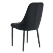 Kontrasto Черное велюровое мягкое кресло для столовой Eva2 Kt201, 5.90.15048 - Home Club, зображення 5