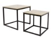 Kontrasto Квадратный журнальный столик, 2 шт., Sonoma Sk101S, 50x50,5/45x45,5 см, 6.06.28192 - Home Club, изображение 4