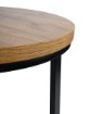 Kontrasto Круглый журнальный столик, 2 шт., дуб Sk112D, 60x47/40x39 см, 6.06.14652 - Home Club, изображение 6