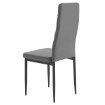 Kontrasto Мягкое кресло для столовой из велюра серого цвета Mark2 Kt117, 6.05.50353 - Home Club, зображення 10
