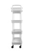 Kontrasto Wm100Bi Тележка с 4 полками, 100 см, белая, S Kkk, 6.02.20039 - Home Club, зображення 4