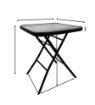 Kontrasto Складной садовый журнальный столик Tasos 6060, 5.04.21139 - Home Club, изображение 9