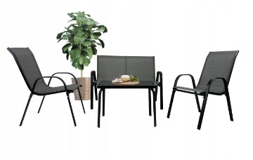 Kontrasto Набор садовой мебели Marbella, 4-х местный, серый, 5.90.21310 - Home Club