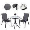 Kontrasto Набор садовой мебели Terni 60 см, 2-местный, черный, 5.05.13983 - Home Club, изображение 6