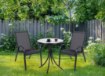 Kontrasto Набор садовой мебели Terni 60 см, 2-местный, черный, 5.05.13983 - Home Club, изображение 7