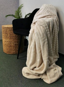 Kontrasto Плед Costa 150x200, бежевый, 4.57.20136 - Home Club