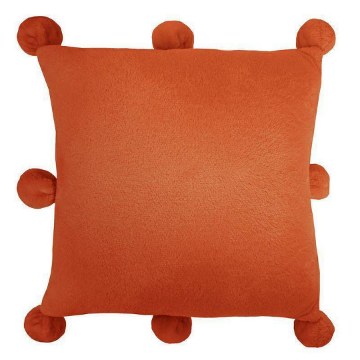 Kontrasto Наволочка Blumi Pompon 40x40, Рыжая, 4.13.23103 - Home Club