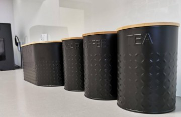 Kontrasto Chz03Cz Набор для хлеба и 3 емкости, черный, 7.01.01300 - Home Club