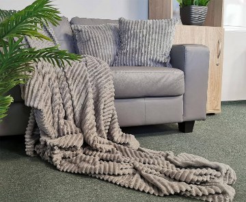 Kontrasto Плед Lea 150×200, серый, 4.12.22421 - Home Club