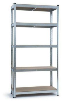 Kontrasto Hd7000 Металлическая стеллаж 180x90x30 см, сталь, 6.02.27687 - Home Club