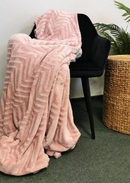 Kontrasto Плед Costa 200x220, розовый, 4.57.20139 - Home Club