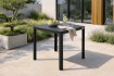 Kontrasto Садовый стол для террасы со столешницей из поливуда Allen-St 70x70, черный, Meb000061 - Home Club, изображение 6