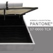 Kontrasto Lt103 Кровать Quadro 160x2x81, серая, Meb000417 - Home Club, изображение 9