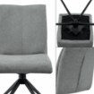 Kontrasto Ko222 Стул Camila Ob Szen, серый, 5.90 90497 - Home Club, зображення 7