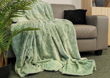 Kontrasto Плед Paloma 150x200, цвет «фисташковый», 4.57.20143 - Home Club