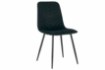 Kontrasto Черное велюровое мягкое кресло для столовой Nova Kt113, 6.05.15574 - Home Club