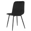 Kontrasto Черное велюровое мягкое кресло для столовой Nova Kt113, 6.05.15574 - Home Club, зображення 5