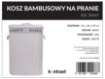 Kontrasto Бамбуковая корзина для белья, 80 л, белого цвета, 1.40.202888 - Home Club, зображення 2