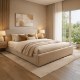 Kontrasto Lt101 Кровать Velio 160x2x80, золотисто-коричневая, Meb000597 - Home Club