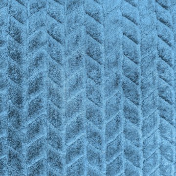 Kontrasto Плед Fuero 200x220, голубой, 4.58.88999 - Home Club