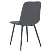 Kontrasto Мягкое кресло для столовой из велюра тёмно-серого цвета Nova Kt110, 6.05.15468 - Home Club, зображення 8
