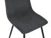Kontrasto Мягкое кресло для столовой из велюра тёмно-серого цвета Nova Kt110, 6.05.15468 - Home Club, зображення 9