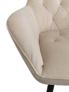 Kontrasto Мягкое кресло Kt202 для столовой с подлокотниками, бежевого цвета, Julia, 5.90.49628 - Home Club
