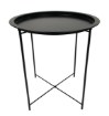 Kontrasto Круглый черный журнальный столик Pico, 5.90.26085 - Home Club