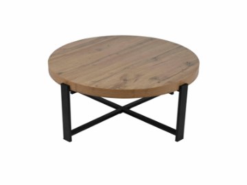 Kontrasto Sk124D Кофейный столик, диаметр 80x33 см, дуб, 6.06.15253 - Home Club