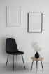 Kontrasto Черное велюровое мягкое кресло для столовой Monica Kt103, 6.05.50315 - Home Club, зображення 2