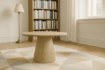 Kontrasto Sk200D Кофейный столик, диаметр 80x45 см, дуб Kkk, 6.06.15260 - Home Club, зображення 5
