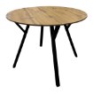 Kontrasto Sj208D Стол Bruno, диаметр 100 x 75 см, D17 Kkk, 6.06.15246 - Home Club