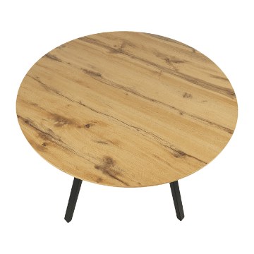 Kontrasto Sj208D Стол Bruno, диаметр 100 x 75 см, D17 Kkk, 6.06.15246 - Home Club