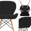 Kontrasto Стул Zoe 2, черный, 6.05.93481 - Home Club, зображення 6