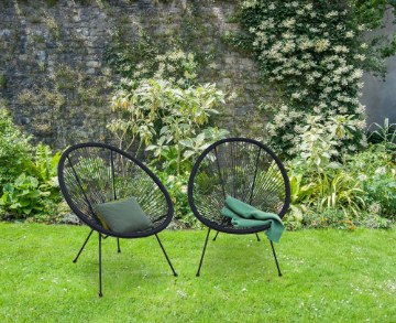 Kontrasto Стул Acapulco, черный, 5.03.212283 - Home Club