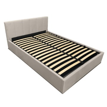 Kontrasto Lt102 Кровать Vertica 160x2x81, цвет «таупе», Meb000404 - Home Club