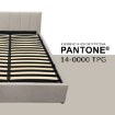 Kontrasto Lt102 Кровать Vertica 160x2x81, цвет «таупе», Meb000404 - Home Club, зображення 7