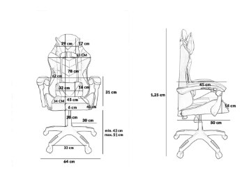 Kontrasto Игровое кресло белого и чёрного цветов с функцией массажа Sport kg108, 5.90.20218 - Home Club
