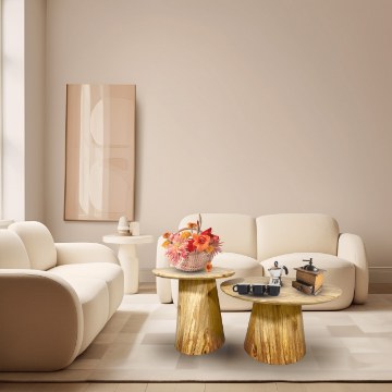 Kontrasto Sk201D Кофейные столики 2 60x36/40x42 Дуб Kkk, 6.06.15277 - Home Club