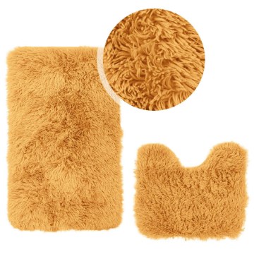 Kontrasto 45x75, 2-х цветной, коврик для ванной Megan, горчичный, 1.12.14230 - Home Club