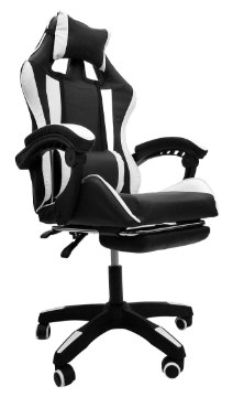 Kontrasto Kg104 ігрове крісло Біле + Pm, 5.90.20216 - Home Club