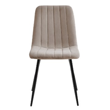 Kontrasto Мягкое кресло для столовой из велюра цвета «таупе» Nova Kt112, 6.05.15512 - Home Club