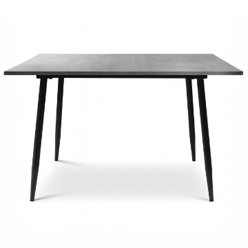 Kontrasto Обеденный стол «Mud» (бетон) Ivo 120, 120x80x75, 6.06.20123 - Home Club