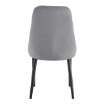 Kontrasto Мягкое кресло для столовой из велюра серого цвета Eva2 Kt201, 5.90.15031 - Home Club, зображення 4