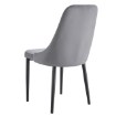 Kontrasto Мягкое кресло для столовой из велюра серого цвета Eva2 Kt201, 5.90.15031 - Home Club, зображення 5