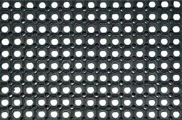 Kontrasto Решетчатый резиновый коврик для входной двери «Соты» 040x60 мм, толщина 20 мм, 2.06.11009 - Home Club