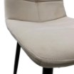 Kontrasto Бежевое велюровое мягкое кресло для столовой Iga, 5.90.26062 - Home Club, зображення 4
